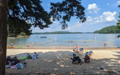 Keith Bridge Park: Swimming at Lake Lanier